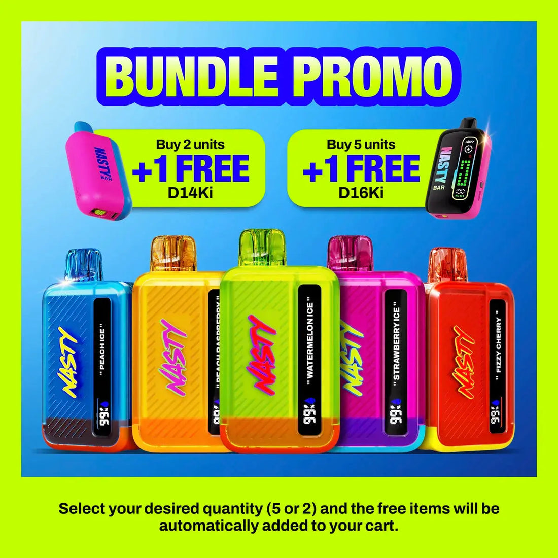 NASTY BAR D9Ki - NASTY VAPE