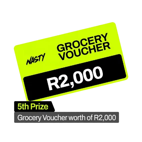 Grocery Voucher worth of R2,000