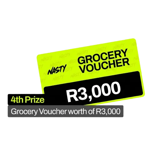 Grocery Voucher worth of R3,000