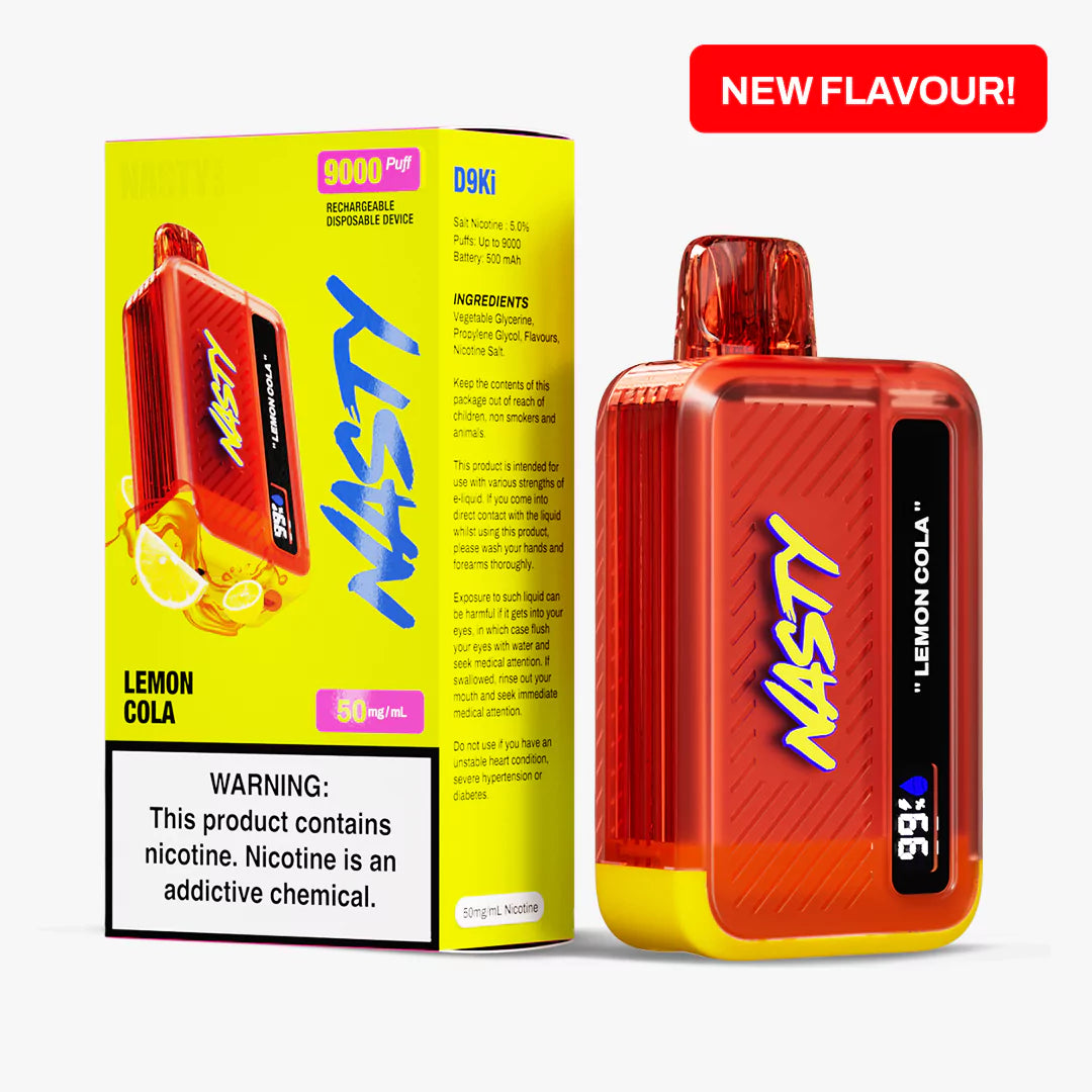 NASTY BAR D9Ki Disposable Vape South Africa | Nasty Worldwide NASTY BAR D9Ki Disposable Vape South Africa | Nasty Worldwide