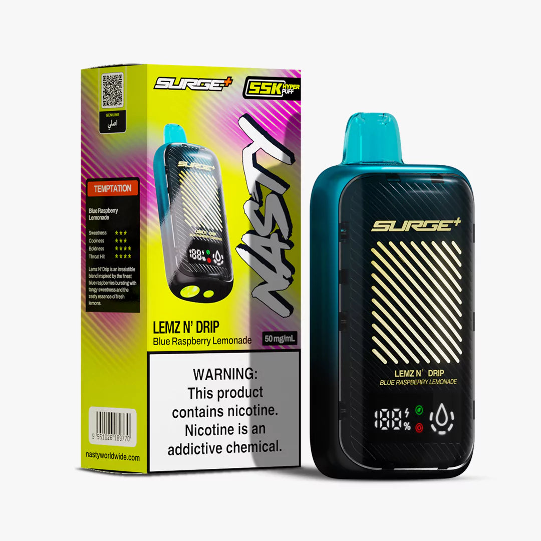 NASTY SURGE+ 55K - NASTY Worldwide Store ZA