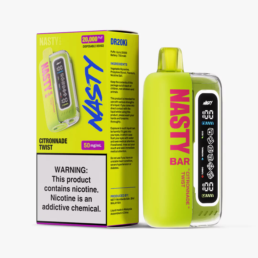 NASTY BAR DR20Ki - NASTY Worldwide Store ZA