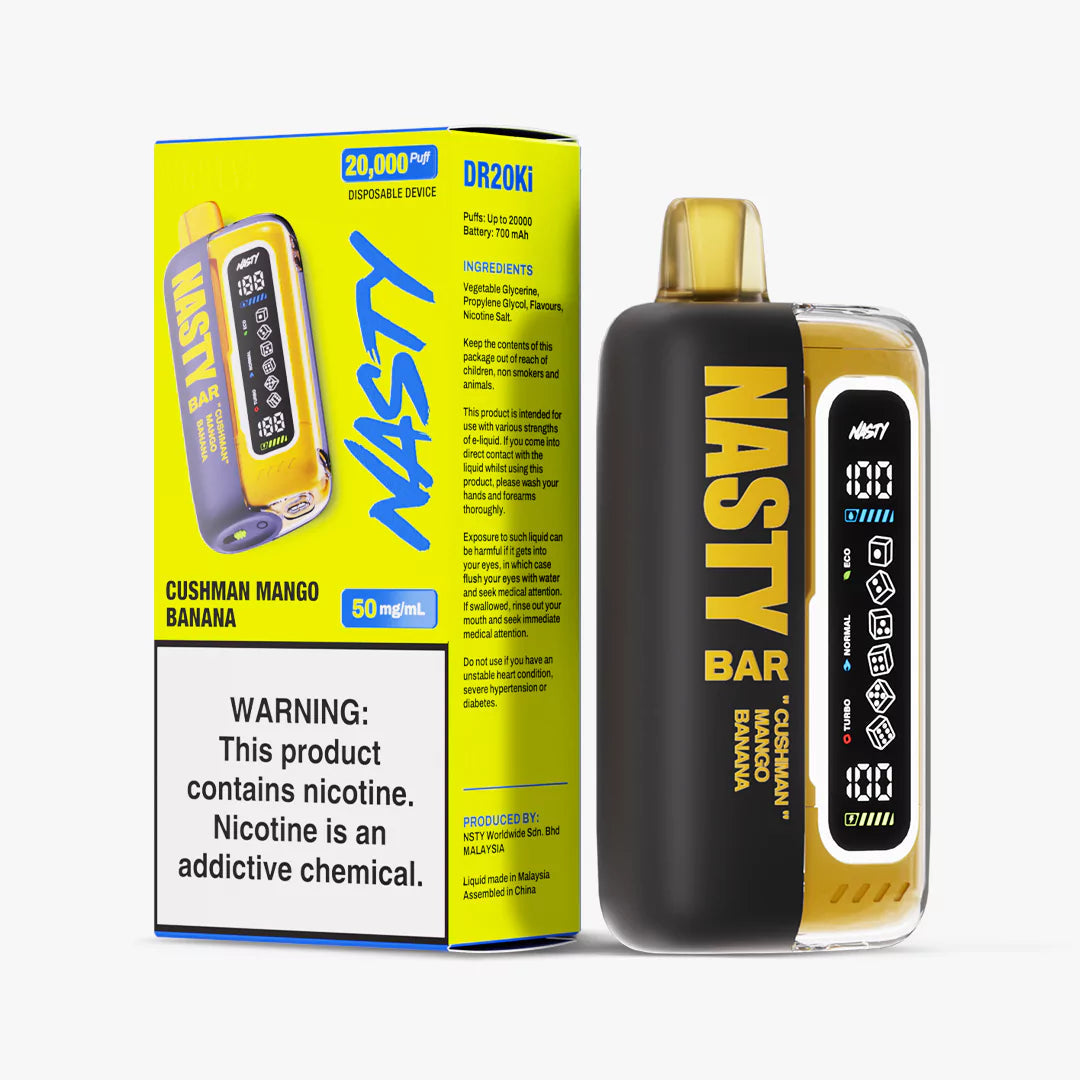 NASTY BAR DR20Ki - NASTY Worldwide Store ZA