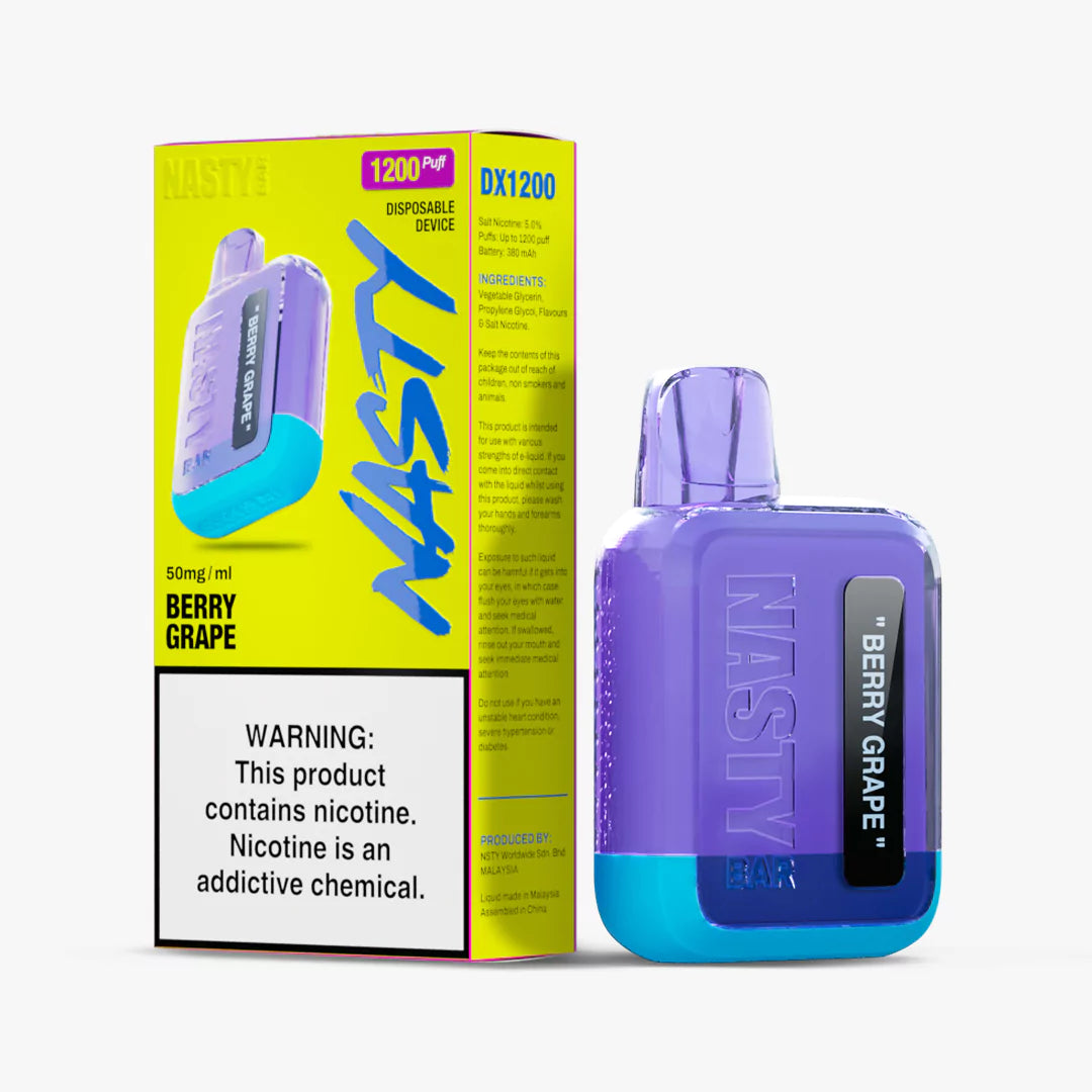 NASTY BAR DX 1.2K - NASTY Worldwide Store ZA