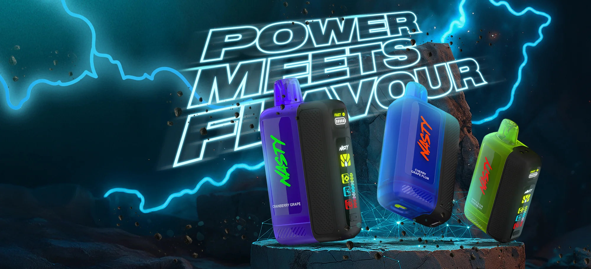 Experience the power of NASTY SURGE+ 55K – the ultimate vape designed for maximum performance.