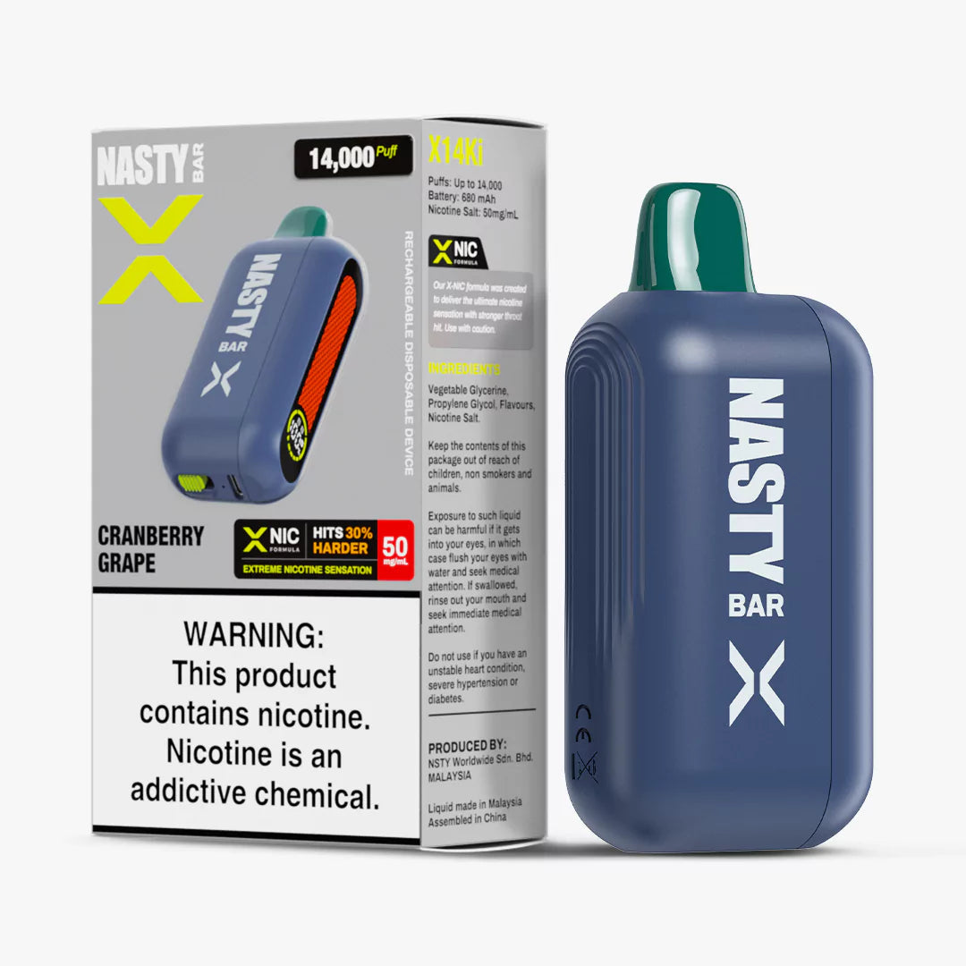 NASTY BAR X14Ki - NASTY Worldwide Store ZA